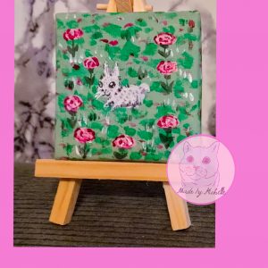 Miniaturbild Kaninchen im Rosenfeld 2