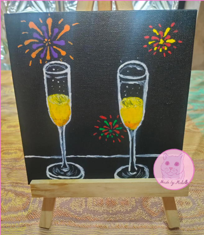 Silvester-Sektgläser