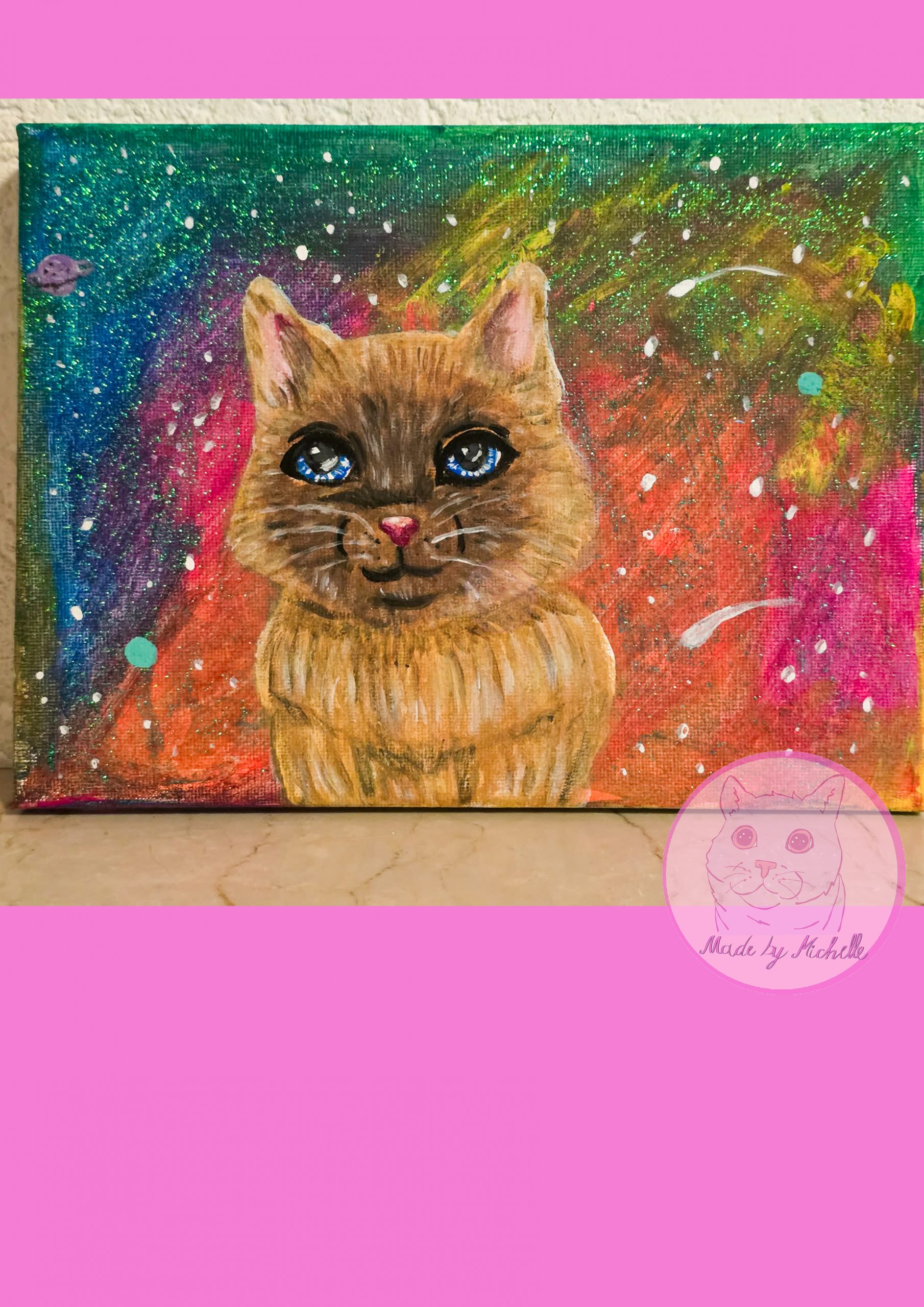 Siamkatze im Weltall