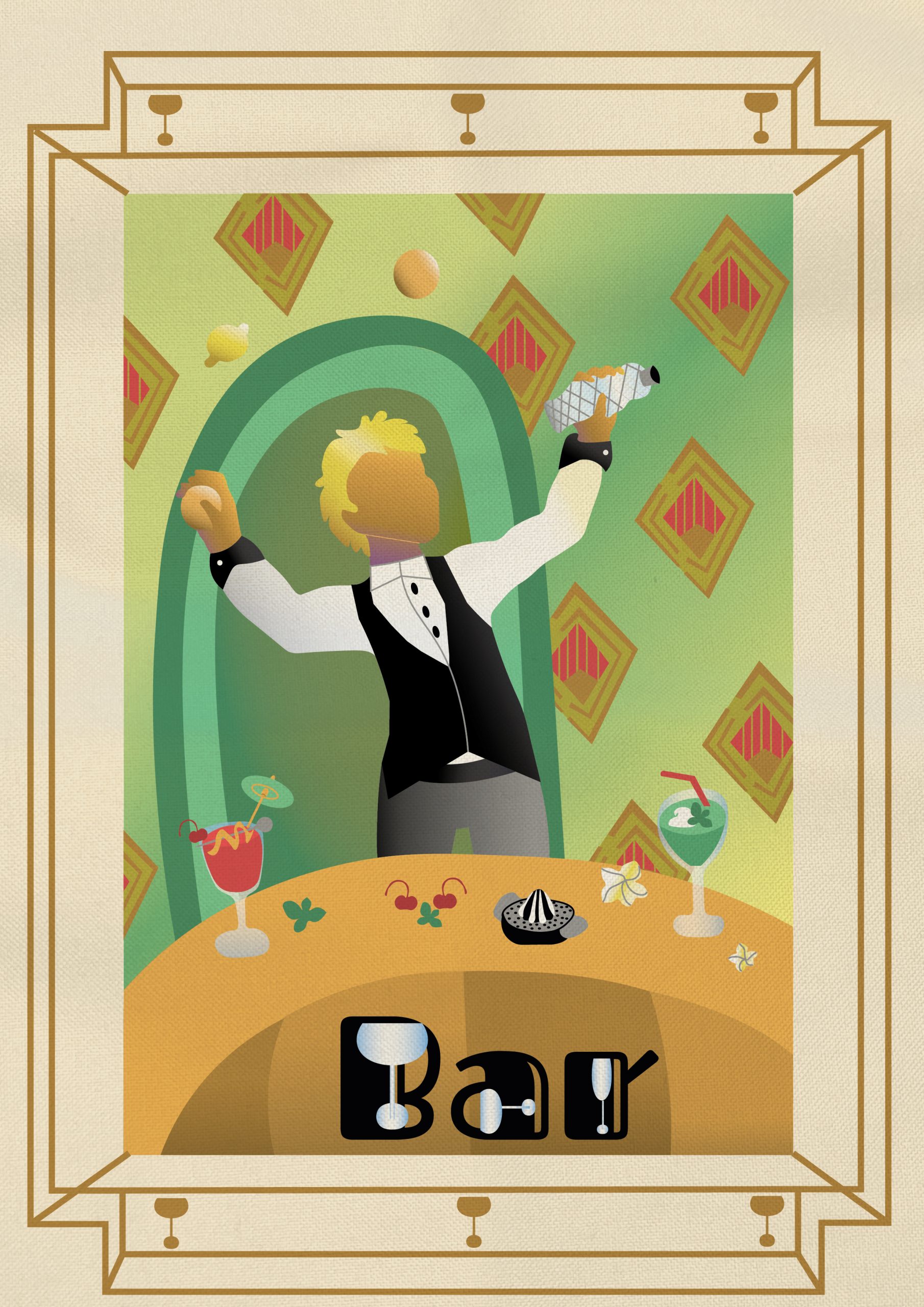 Art Deco illustration