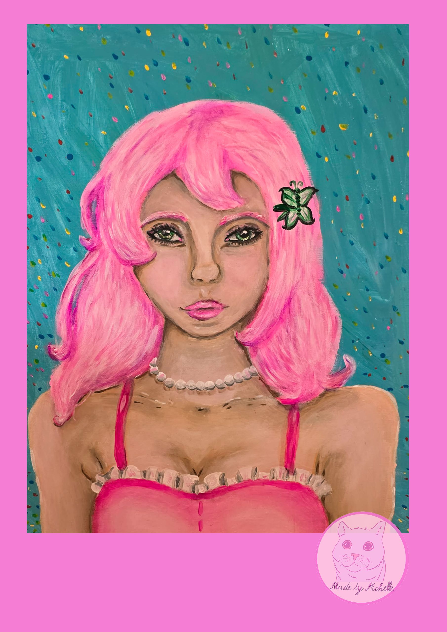 A touch of pink/Ein Hauch von Rosa